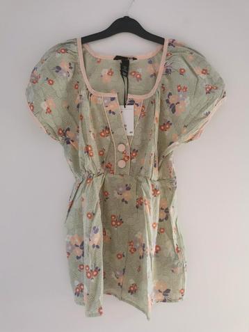 H&M blouse met bloemenprint mt. 38  beschikbaar voor biedingen