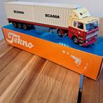 VERACHTERT,P van Oeveren SCANIA 142 7 3 AS TR CONTAINERS& D., Hobby en Vrije tijd, Modelauto's | 1:50, Verzenden, Zo goed als nieuw