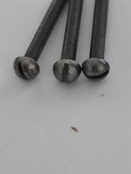 p.st. Metalen antieke Bolkop Bouten m3 x 25 antiek look, Ophalen of Verzenden, Nieuw, Minder dan 180 cm, Palen