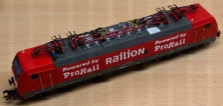 Piko BR189 loc Railion Powered by Prorail AC digitaal, Hobby en Vrije tijd, Modeltreinen | H0, Zo goed als nieuw, Locomotief, Wisselstroom