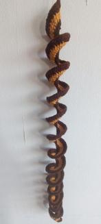 Gehaakte wind spinner Bruin / Oker, Ophalen of Verzenden, Nieuw, Haken, Overige typen