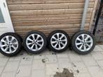 Te koop: 4 winterbanden + velgen Opel Adam, Karl, Corsa, Ophalen, Gebruikt, 16 inch, Winterbanden