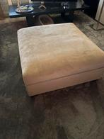 Beige Hocker - Zo Goed Als Nieuw!, Huis en Inrichting, Banken | Voetenbanken en Poefen, 100 tot 125 cm, Ophalen of Verzenden, Zo goed als nieuw