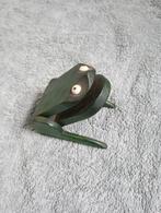 Handgemaakte houten kikker kaarthouder uit 1991, Ophalen of Verzenden