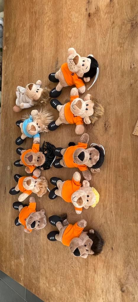 Voetbalteam 1988 look a like knuffels, Verzamelen, Sportartikelen en Voetbal, Zo goed als nieuw, Shirt, Ajax, Ophalen of Verzenden