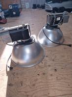 Industriële lampen set, Huis en Inrichting, Lampen | Hanglampen, Ophalen, Zo goed als nieuw, Metaal, Minder dan 50 cm