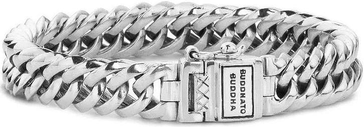 Buddha to Buddha Chain XS armband maat E+, Sieraden, Tassen en Uiterlijk, Armbanden, Zo goed als nieuw, Zilver, Zilver, Ophalen of Verzenden