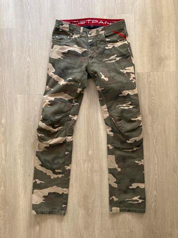 Super stoere camo dames motorbroek mt.S beschikbaar voor biedingen