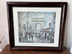 Arc de triomphe schilderij print, Antiek en Kunst, Ophalen of Verzenden