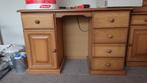 Eiken bureau, Huis en Inrichting, Bureaus, Ophalen
