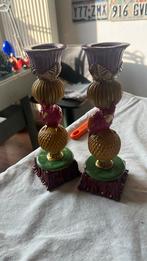Kaars Kandelaars, Huis en Inrichting, Woonaccessoires | Kandelaars en Kaarsen, Overige kleuren, Nieuw, Ophalen of Verzenden, Hout