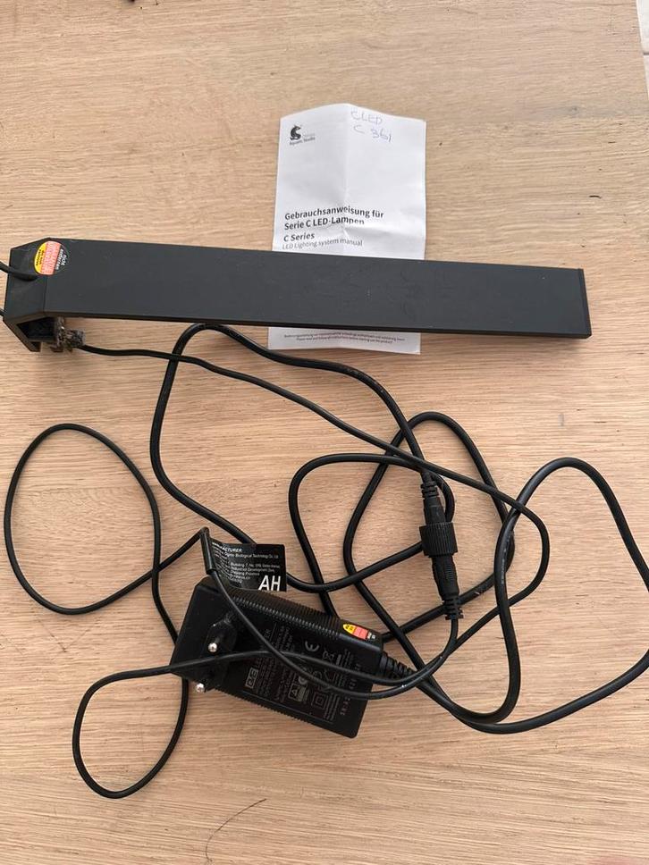 Chihiros C LED C361 aquarium verlichting, Dieren en Toebehoren, Vissen | Aquaria en Toebehoren, Zo goed als nieuw, Verlichting of Verwarming