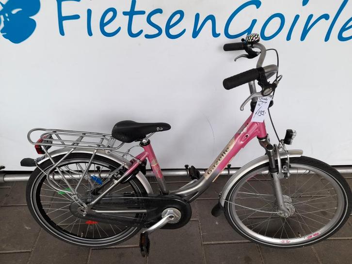 Meisjesfiets Gazelle Orange 24 inch, Fietsen en Brommers, Fietsen | Meisjes, Gebruikt, 24 inch, Ophalen