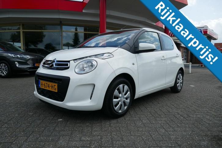 Citroen C1 1.0 VTI FEEL  AIRCO/BLEUTOOTH/NL-AUTO, Auto's, Citroën, C1, ABS, Airbags, Airconditioning, Bluetooth, Boordcomputer
