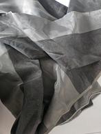 Nieuw vitrage stof met loodveter, 200 cm of meer, Grijs, Ophalen of Verzenden, 120 cm of meer