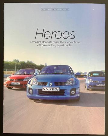 Clio Renault Clio Sport, Megane Sport, Clio V6 test EVO beschikbaar voor biedingen