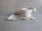 Bord 23 x17 cm. en Kopje New Wave Villeroy & Boch, Huis en Inrichting, Ophalen of Verzenden, Zo goed als nieuw, Overige stijlen