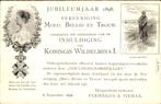 Inhuldiging Wilhelmina - Jubileumjaar - 1898, Postzegels en Munten, Ophalen of Verzenden, Briefkaart