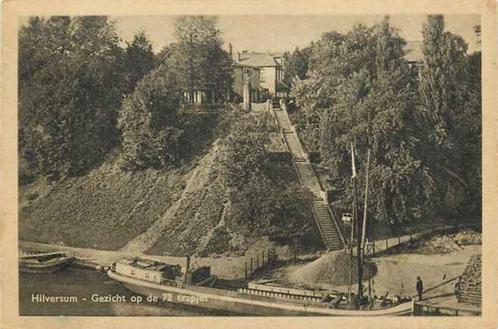 (301-316-013) Hilversum Gezicht op de 72 trapjes, Verzamelen, Ansichtkaarten | Nederland, Noord-Holland, Verzenden