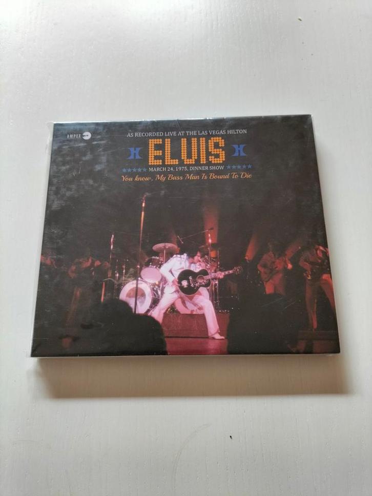 Elvis Presley 2cd "YOU KNOW MY BASS MAN IS BOUND TO DIE", Cd's en Dvd's, Cd's | Rock, Nieuw in verpakking, Ophalen of Verzenden