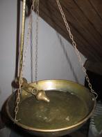 Antieke balans/mossel weegschaal brons, Antiek en Kunst, Curiosa en Brocante, Ophalen of Verzenden