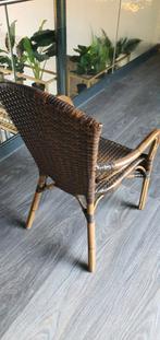 Rotan terrasstoelen in goede staat, Ophalen, Zo goed als nieuw, Rotan, Stapelbaar