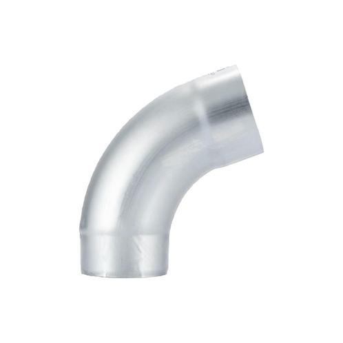 Zinken Bocht voor een regenpijp ø60mm 72, Doe-het-zelf en Verbouw, Buizen en Afvoer, Nieuw, Bochten, Zink, Minder dan 2 meter