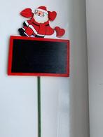 Steker "Kerstman met Krijtbordje" Nieuw, Diversen, Kerst, Ophalen of Verzenden, Nieuw
