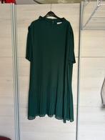 Groene plissé jurk van Samsoe &Samsoe, Kleding | Dames, Jurken, Verzenden, Maat 36 (S), Gedragen, Onder de knie