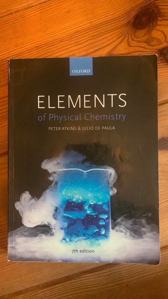 Elements of Physical Chemistry, Gelezen, HBO, Ophalen of Verzenden, Peter Atkins, Julio de Paula