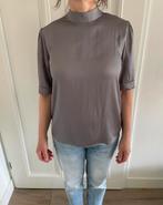 Blouse Yaya Women maat 38 taupekleurig, Ophalen of Verzenden, Zo goed als nieuw, Maat 38/40 (M), Korte mouw