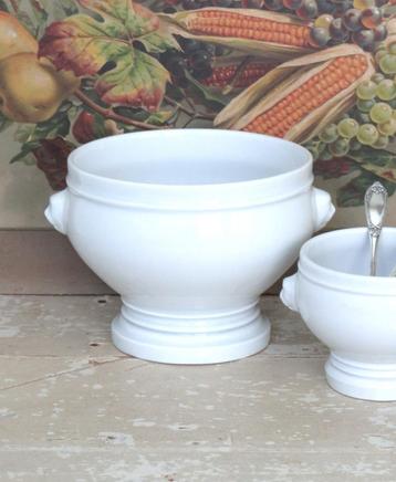 Grote Franse terrine Pillivuyt beschikbaar voor biedingen