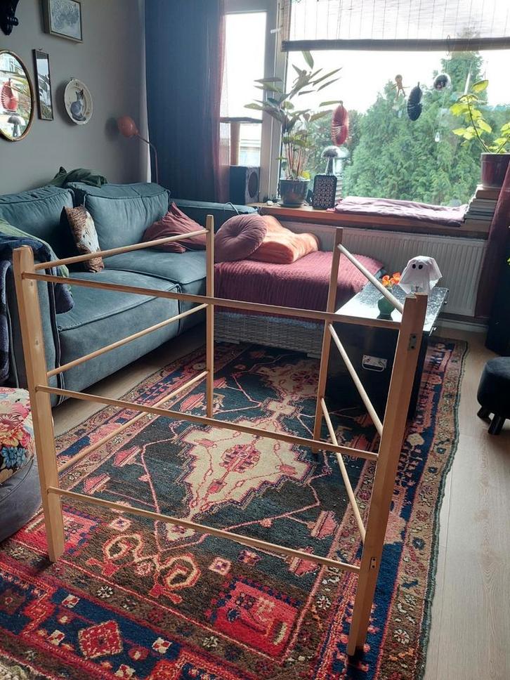 Inklapbaar droogrek kachel of haard, Tuin en Terras, Droogmolens en Wasrekken, Wasrek, Ophalen