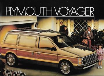 Brochure PLYMOUTH Voyager, 1984 (USA).