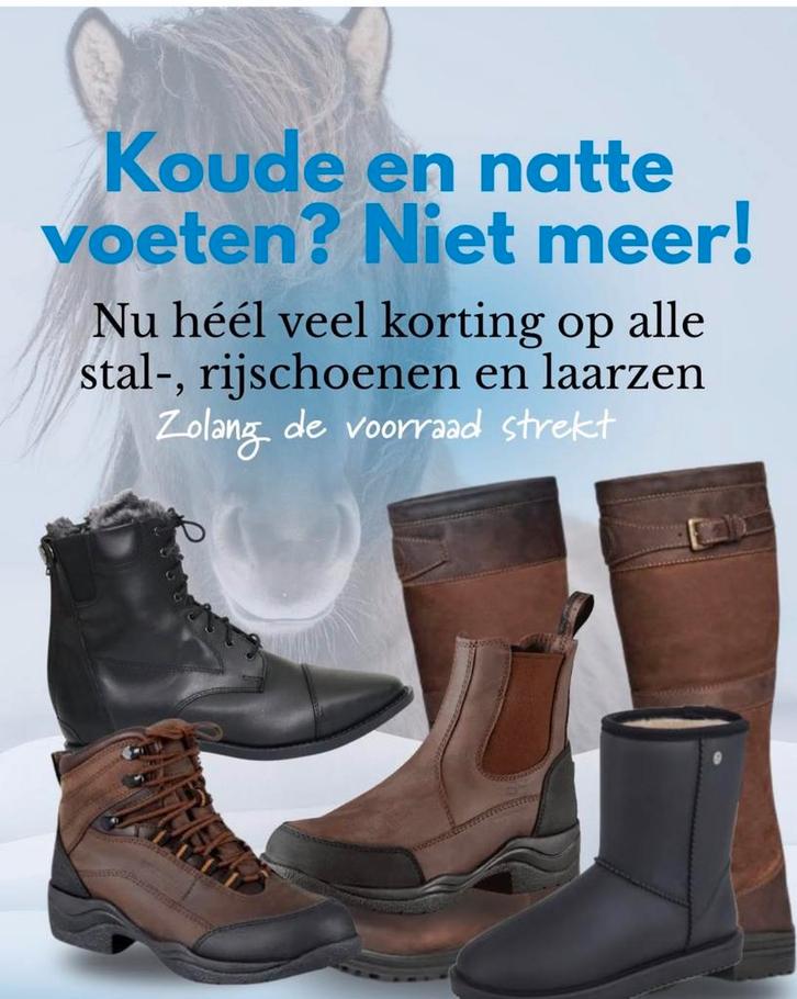 SALE 👉Waterdichte schoenen en laarzen, Dieren en Toebehoren, Paardrijkleding, Nieuw, Dames, Schoeisel, Dressuur, Ophalen