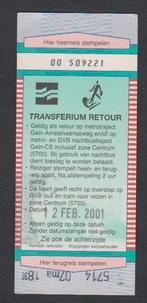 kaartje ov Amsterdam 2001, Ophalen of Verzenden, Overige soorten, Overige typen