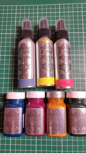 Art Anthology Verf Spray & Gel - Nieuw! beschikbaar voor biedingen