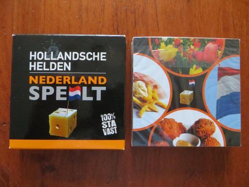 Nederland speelt: Hollandse helden (memorie, domino en quiz), Hobby en Vrije tijd, Gezelschapsspellen | Kaartspellen, Nieuw, Ophalen of Verzenden