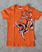 Oranje shirt maat 110-116, Kinderen en Baby's, Kinderkleding | Maat 110, Mitch, Jongen of Meisje, Ophalen of Verzenden, Zo goed als nieuw