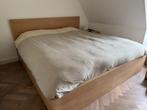 Ikea malm bed 180x200, Huis en Inrichting, Slaapkamer | Bedden, Ophalen, Gebruikt, Beige, Tweepersoons