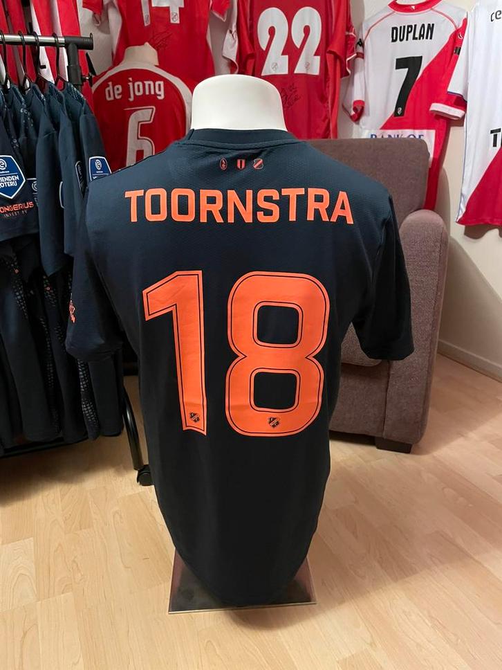 Jens Toornstra FC Utrecht match issued voetbalshirt, Verzamelen, Sportartikelen en Voetbal, Zo goed als nieuw, Shirt, F.C. Utrecht