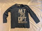 z.g.a.n. Shirt Mitch maat 110, lange mouwen, Petrol blauw, Ophalen of Verzenden, Zo goed als nieuw, Shirt of Longsleeve, Jongen