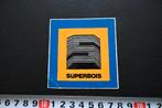 sticker logo SUPERBOIS belgië, Ophalen, Zo goed als nieuw