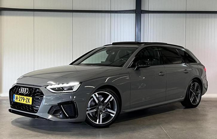 Audi A4 Avant 40 TFSI 3x S-line Pano Virtual Trekhaak Black, Auto's, Audi, Bedrijf, Te koop, A4, ABS, Airbags, Airconditioning
