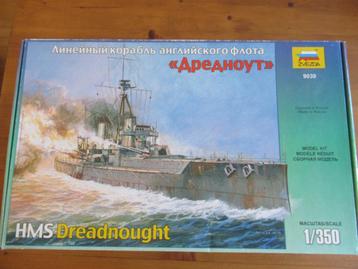 H.M.S. Dreadnought (Zvezda 1/350) beschikbaar voor biedingen