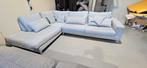 Hoekbank Profijt Meubels - IJsblauw, z.g.a.n., Ophalen, Zo goed als nieuw, Metaal, Modern