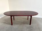 Deense ovale eettafel jaren 60 70 80 design rosewood teak, Huis en Inrichting, Ophalen, Scandinavisch design, Gebruikt, 100 tot 150 cm