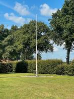 Bijzonder aanbod: een robuuste, ijzeren vlaggenmast 10 meter, Ophalen, Gebruikt
