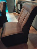 4 eetkamerstoelen, Ophalen, Gebruikt, Bruin, Vier