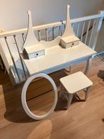 Kaptafel en kruk ikea hemnes, Huis en Inrichting, Tafels | Kaptafels, Ophalen, Zo goed als nieuw, 50 tot 100 cm, Minder dan 100 cm